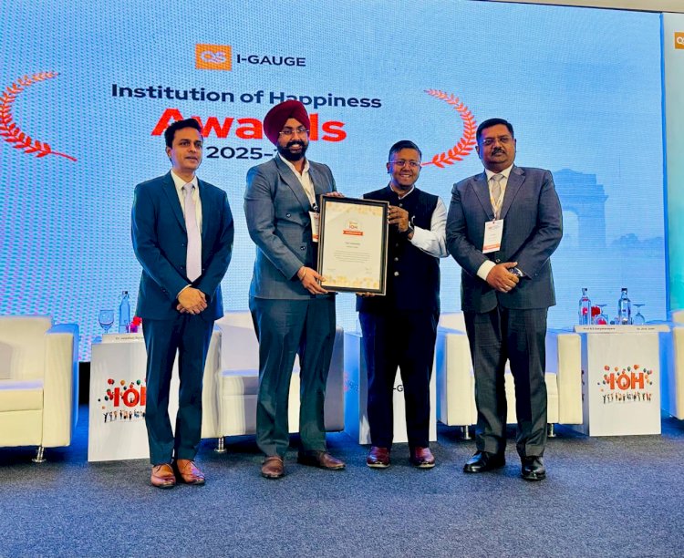 CGC यूनिवर्सिटी, मोहाली को QS I-GAUGE इंस्टिट्यूट ऑफ़ हैप्पीनेस (IOH) अवॉर्ड 2025–26 मिला