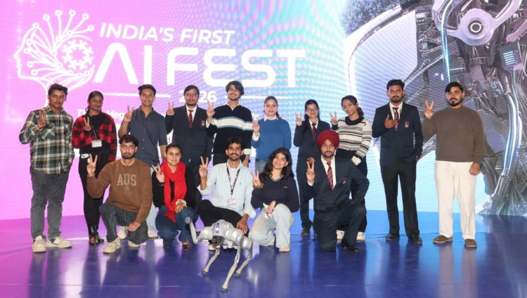 चंडीगढ़ यूनिवर्सिटी ने भारत का पहला ‘AI Fest 2026’ लॉन्च किया, फेस्ट में हिस्सा लेने के इच्छुक लोगों के लिए रजिस्ट्रेशन पोर्टल खोला गया