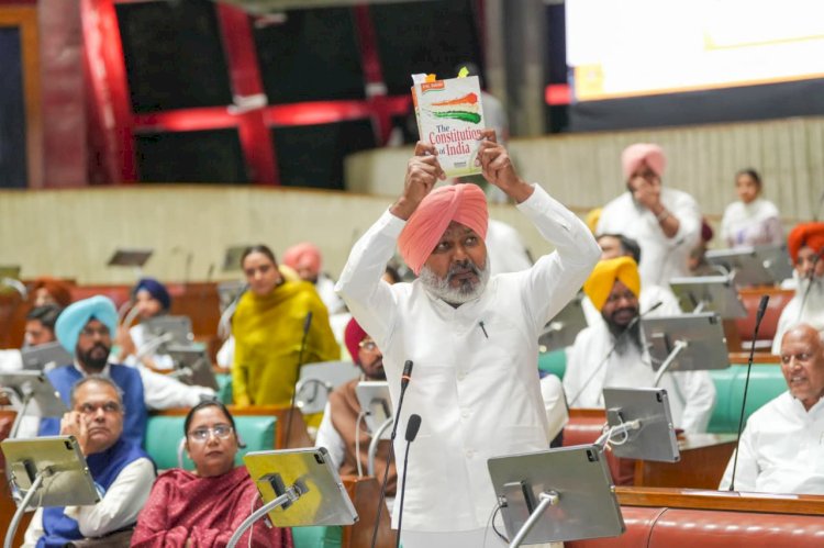 महिलाओं के खिलाफ अपमानजनक टिप्पणियां और भद्दी शब्दावली बिल्कुल भी बर्दाश्त योग्य नहीं; कांग्रेसी विधायक सुखपाल सिंह खैहरा तुरंत माफी मांगें: हरपाल सिंह चीमा