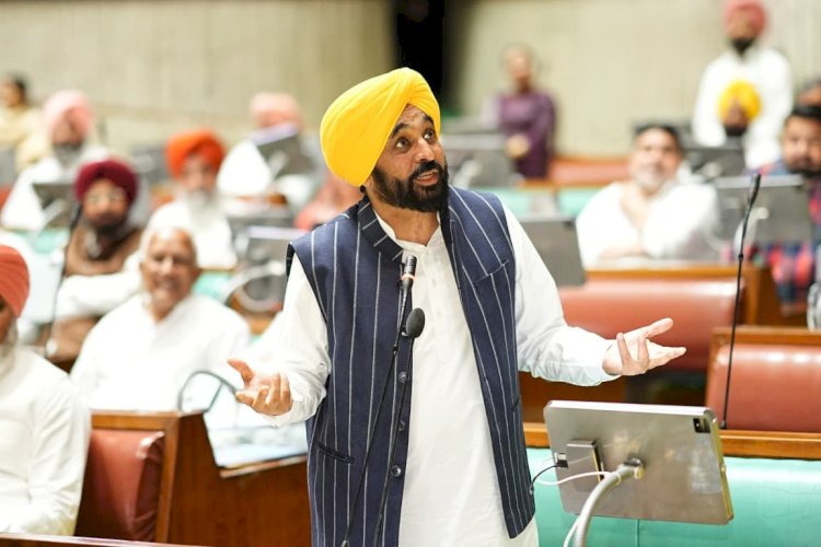 महिलाओं को 1000 रुपये देने के फैसले से नाराज़ होकर विपक्ष बजट पर चर्चा से भागा - भगवंत सिंह मान