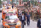 PM मोदी ने गंगटोक में किया भव्य रोडशो 