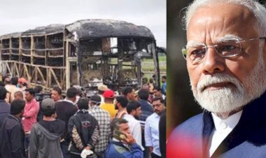 प्रधानमंत्री नरेन्‍द्र मोदी ने आंध्र प्रदेश के कुरनूल जिले में हुई दुर्घटना पर दुख व्यक्त किया