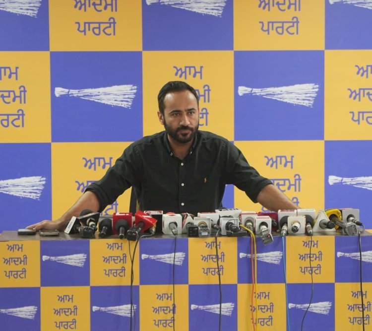 आप' नेताओं के घर पर ईडी-सीबीआई की रेड करवाकर अमित शाह पार्टी तोड़ने की कर रहे कोशिश: मीत हेयर