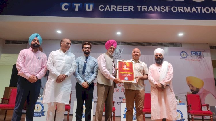 मनीष सिसोदिया ने श्री गुरु रविदास जी की शिक्षाओं पर चलने के लिए युवाओं को सामाजिक और आर्थिक असमानता खत्म करने का दिया न्यौता
