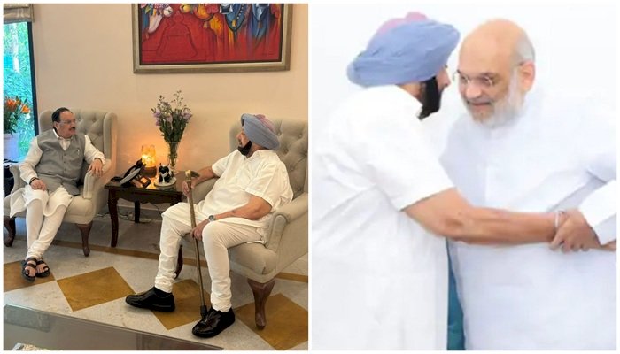 कांग्रेस में शामिल होने की अटकलों के बीच कैप्टन अमरिंदर सिंह ने अमित शाह और नड्डा से मुलाकात की