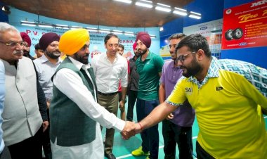 मुख्यमंत्री भगवंत सिंह मान ने जालंधर में होने वाली राष्ट्रीय बैडमिंटन चैंपियनशिप की तैयारियों का जायजा लिया