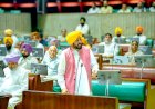 ई-20 पेट्रोल से वाहनों के नुकसान का मुद्दा पंजाब विधानसभा में गूंजा अमेरिकी दबाव में, प्रधानमंत्री मोदी भारत के 30 करोड़ वाहनों को स्क्रैप में बदलने पर तुले: मुख्यमंत्री भगवंत सिंह मान