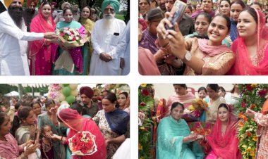 “पहली बार किसी सरकार ने मावां-धियां की जरूरतों, सम्मान और हक़ को दी प्राथमिकता” — तीज के रंग में गूंजी अमरगढ़ की महिलाओं की आवाज़