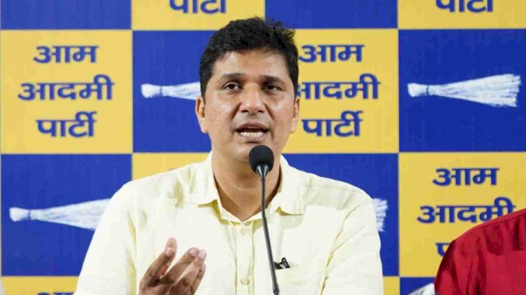 थप्पड़बाज मंत्री के पीडब्ल्यूडी की तिलक नगर के बाद दीनपुर छावला सड़क भी भ्रष्टाचार की भेंट चढ़ी – सौरभ भारद्वाज
